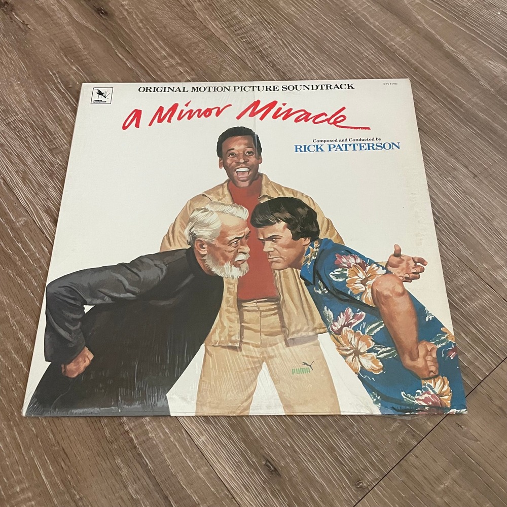 Varese Sarabande A Minor Miracle Soundtrack Vinyl LP 1984 Rick Patterson Pele